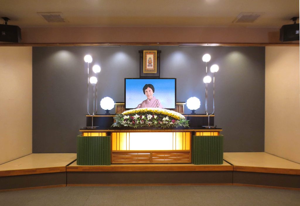 シルク花祭壇