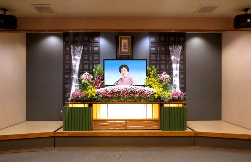 生花祭壇