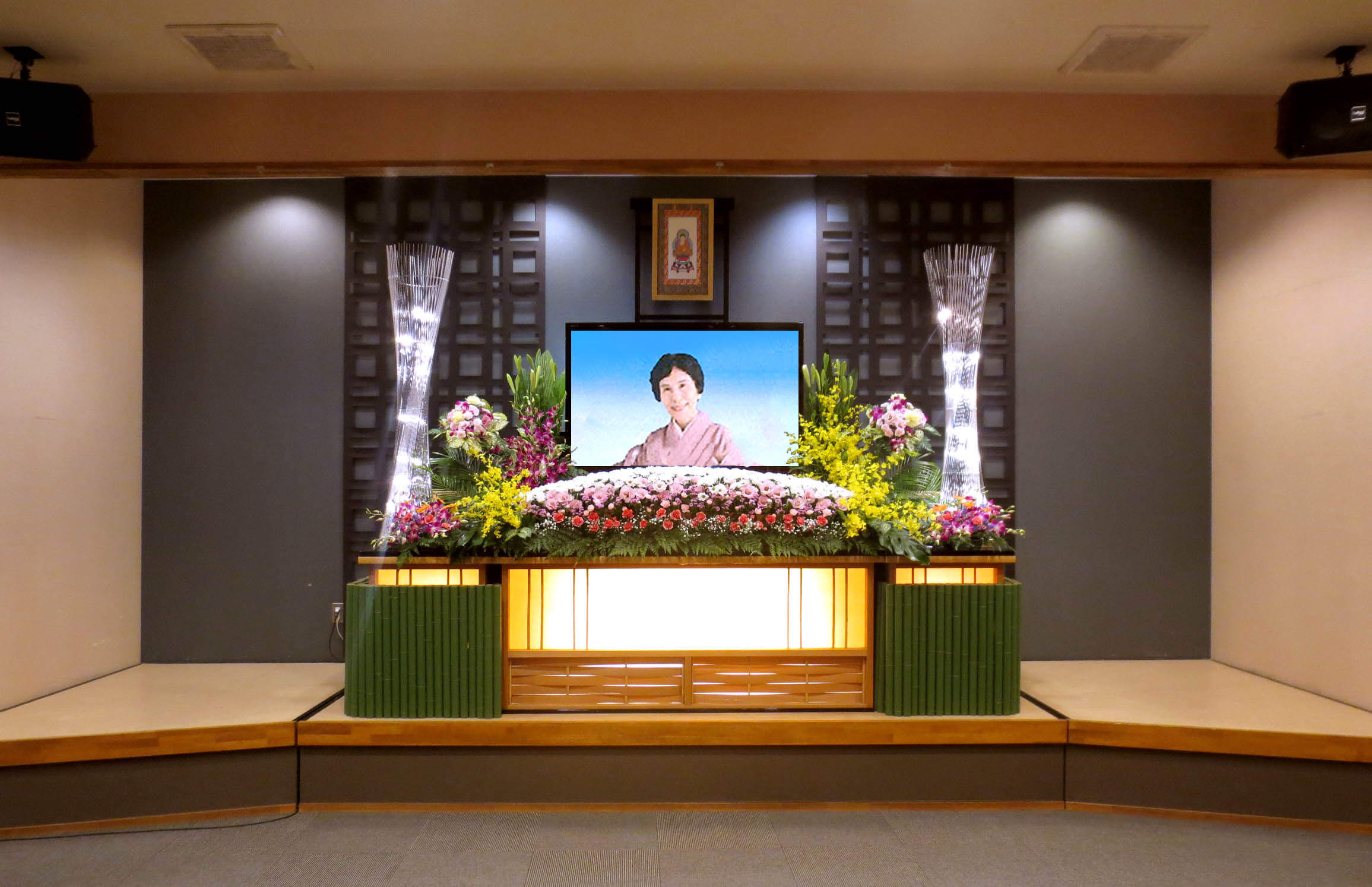 生花祭壇
